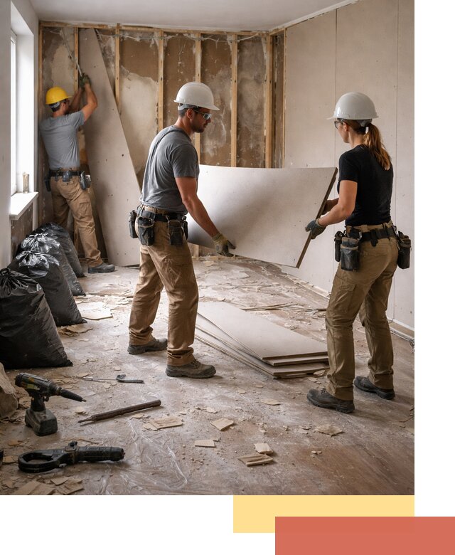 Демонтаж стеновых панелей в Пыть-яхе быстро и аккуратно