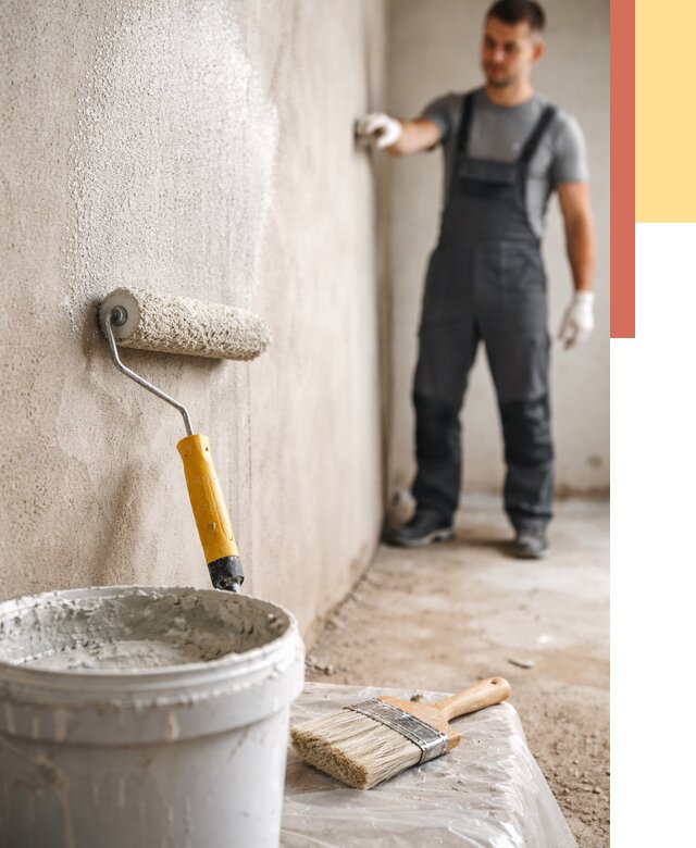 Нанесение бетоноконтакта на стены в Пыть-яхе от 4273 руб. быстро и недорого | ОТДЕЛОЧНИК-Пть