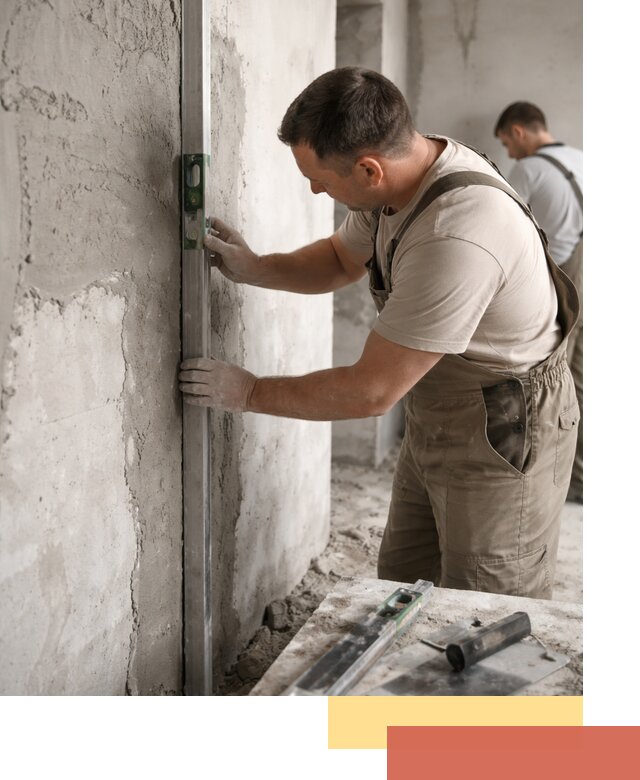 Установка штукатурных маяков в Пыть-яхе с гарантией качества