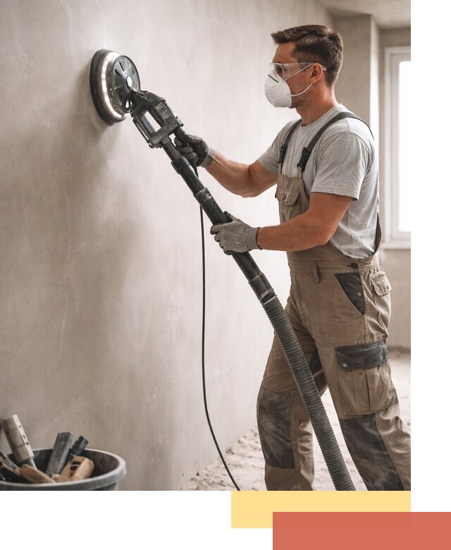 Профессиональная шлифовка стен в Пыть-яхе быстро и качественно