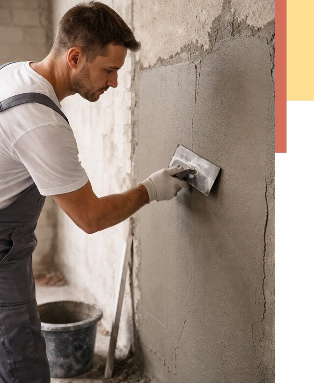Штукатурка стен под плитку в Пыть-яхе от 4273 руб./м2 — выравнивание под плитку | ОТДЕЛОЧНИК-Пть