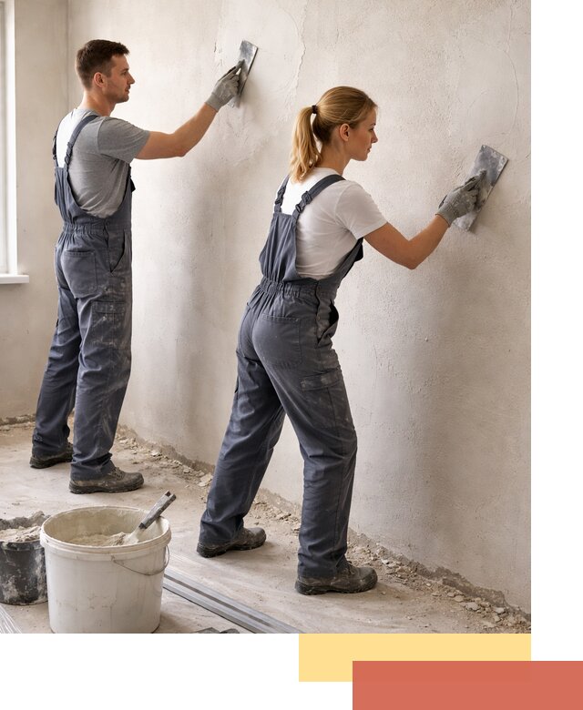 Штукатурка стен под обои в Пыть-яхе профессионально и быстро