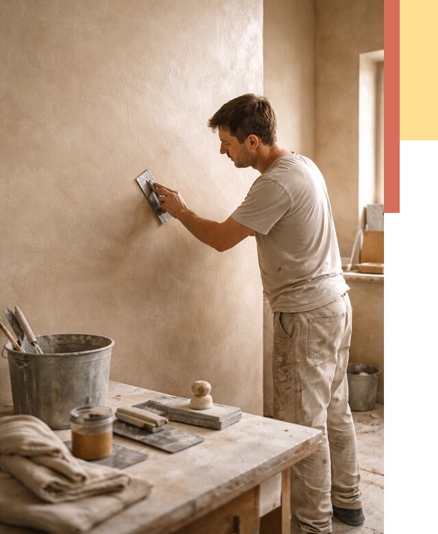 Марокканская штукатурка таделакт в Пыть-яхе под ключ от 4273 руб. | ОТДЕЛОЧНИК-Пть