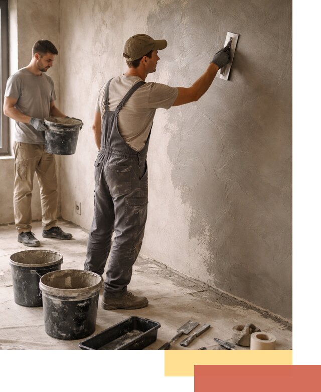 Нанесение микроцемента на стены в Пыть-яхе качественно и быстро