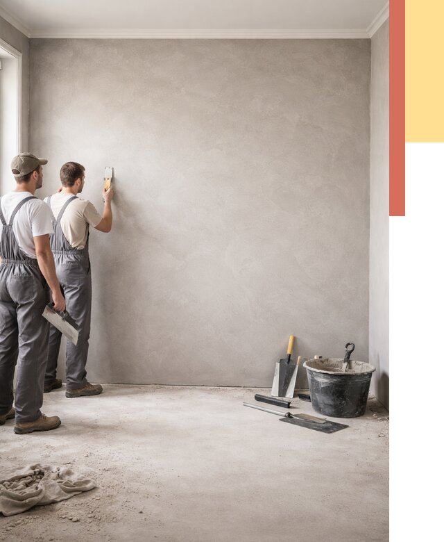 Микробетон на стены в Пыть-яхе от 1272 руб. — нанесение и отделка | ОТДЕЛОЧНИК-Пть