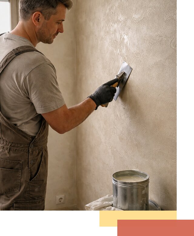 Нанесение воска на штукатурку в Пыть-яхе для защиты и блеска