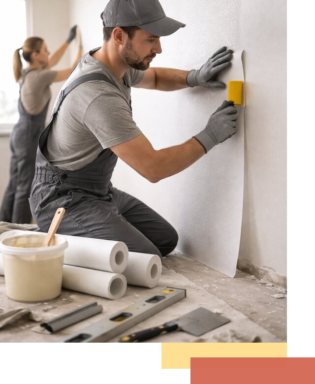 Поклейка стеклообоев профессионально в Пыть-яхе