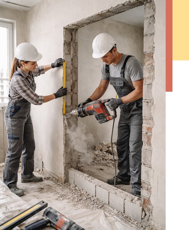 Создание проемов в стенах в Пыть-яхе от 6612 руб. — алмазная резка и расширение | ОТДЕЛОЧНИК-Пть
