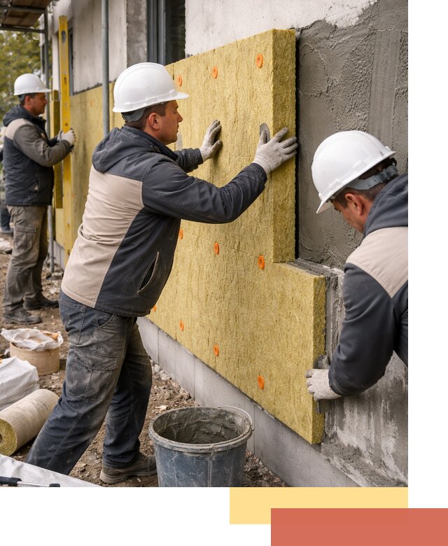 Утепление стен минватой в Пыть-яхе — тепло и звукоизоляция