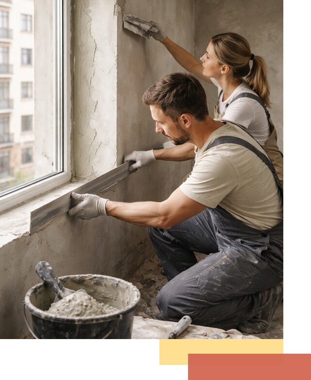 Штукатурка откосов дверей и окон профессионально в Пыть-яхе