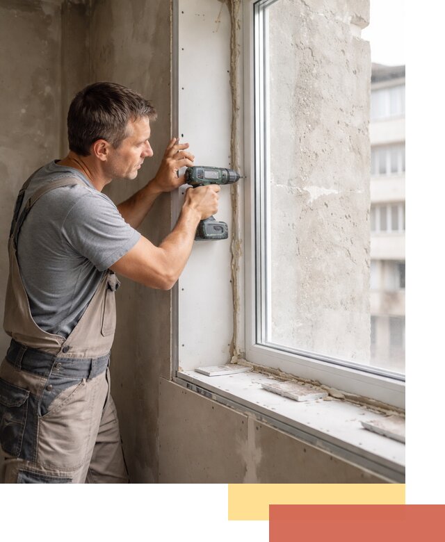 Монтаж гипсокартонных откосов в Пыть-яхе под ключ