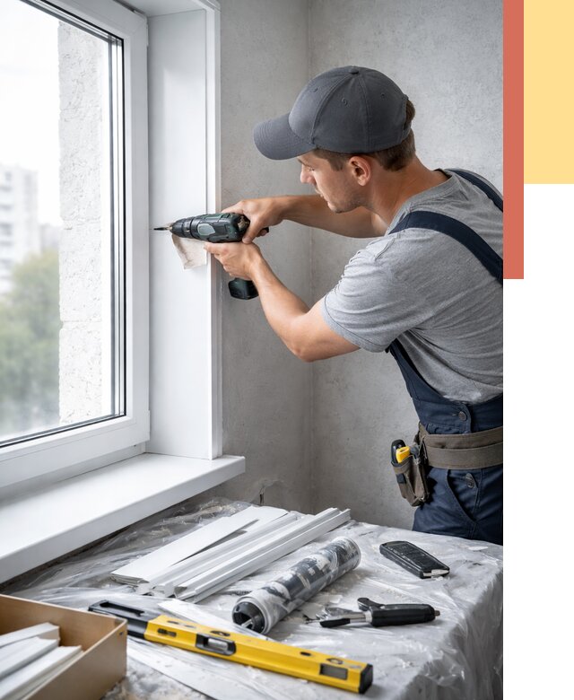 Установка пластиковых откосов в Пыть-яхе от 2289 руб. | ОТДЕЛОЧНИК-Пть монтаж, быстро и недорого