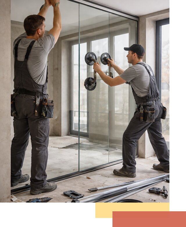 Цельностеклянные перегородки под ключ в Пыть-яхе