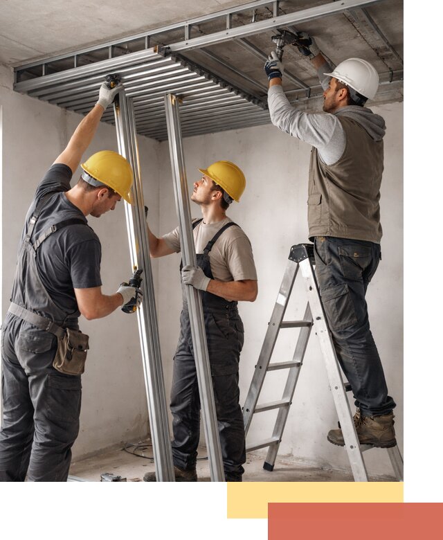 Монтаж реечного потолка под ключ в Пыть-яхе