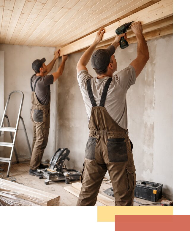 Монтаж потолка из вагонки в Пыть-яхе профессионально и аккуратно