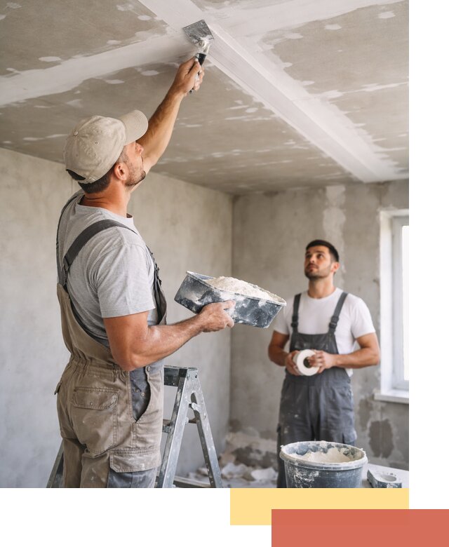 Обработка швов потолка ГКЛ в Пыть-яхе: качественная заделка и шпатлевка