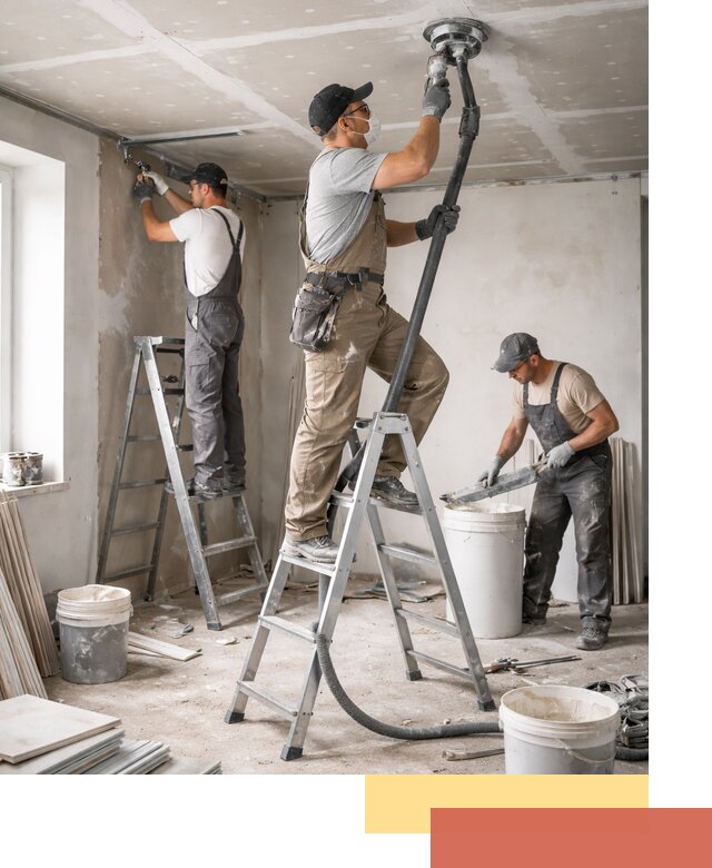 Ремонт потолка из гипсокартона в Пыть-яхе: быстрый и качественный монтаж