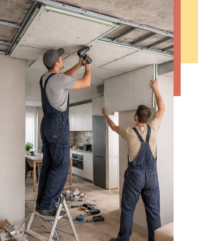 Шумоизоляция потолка панелями зипс в Пыть-яхе от 1882 руб. под ключ | ОТДЕЛОЧНИК-Пть